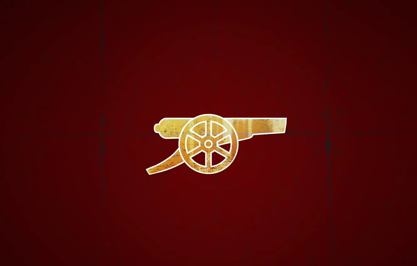 Photo wallpaper background, logo, emblem, gun, Arsenal, Arsenal, Football Club, The Gunners