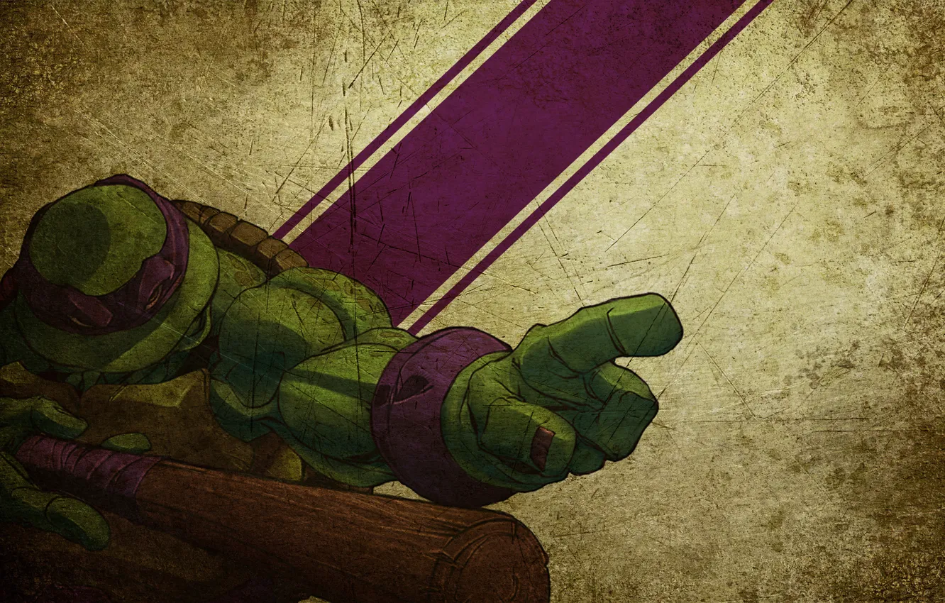 Photo wallpaper Teenage mutant ninja turtles, NINJA TURTLES, Donatello, Donatello