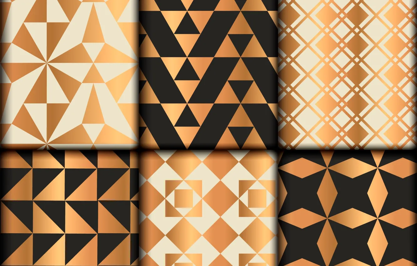 Photo wallpaper abstraction, pattern, geometry, ornament