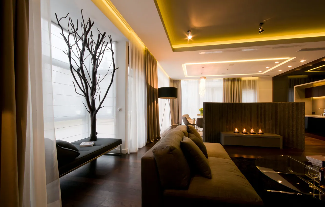 Photo wallpaper design, style, room, interior, elegant luxury apartment