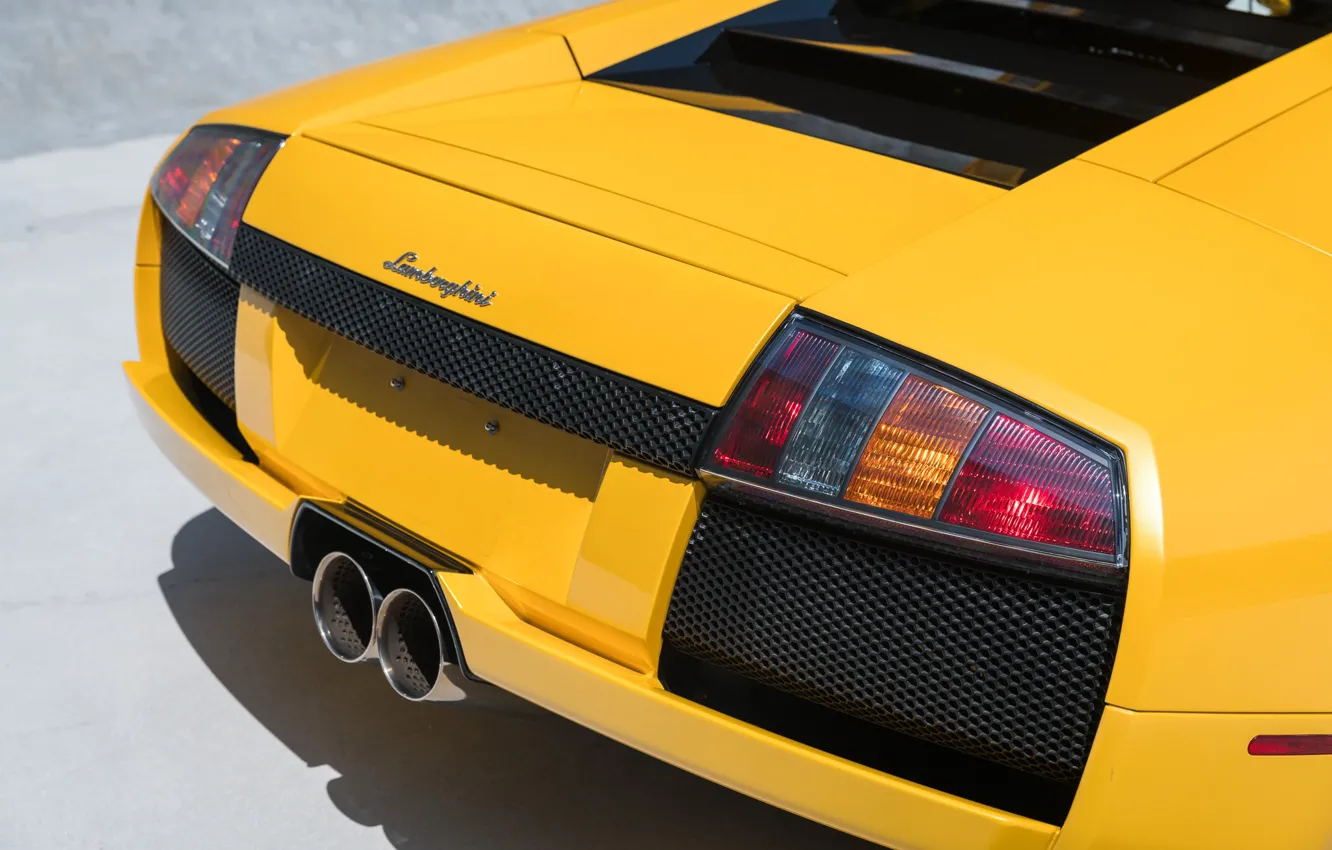 Photo wallpaper Lamborghini, Lambo, Lamborghini Murcielago, Murcielago, back