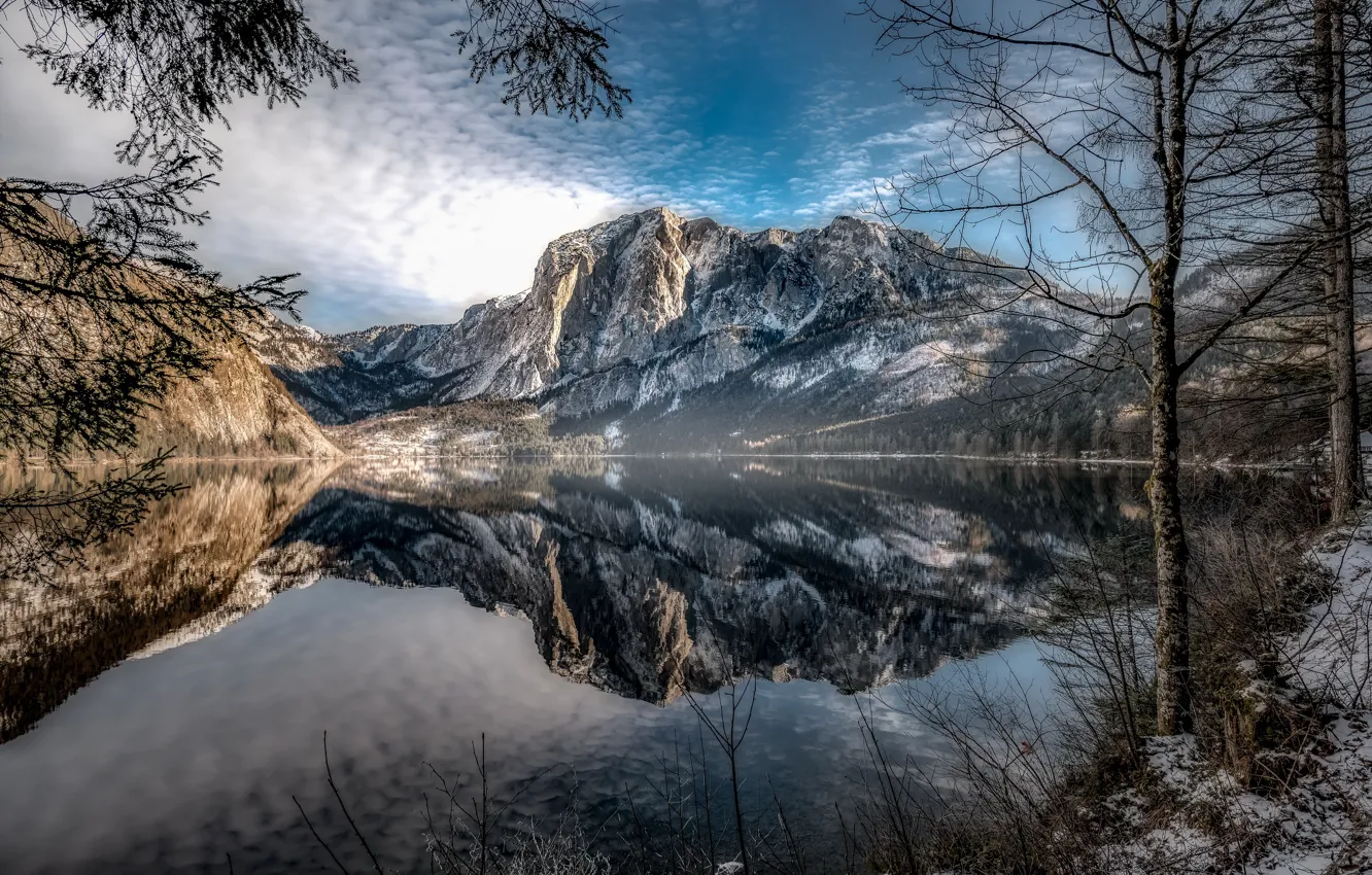 Photo wallpaper Austria, Altaussee, Styria