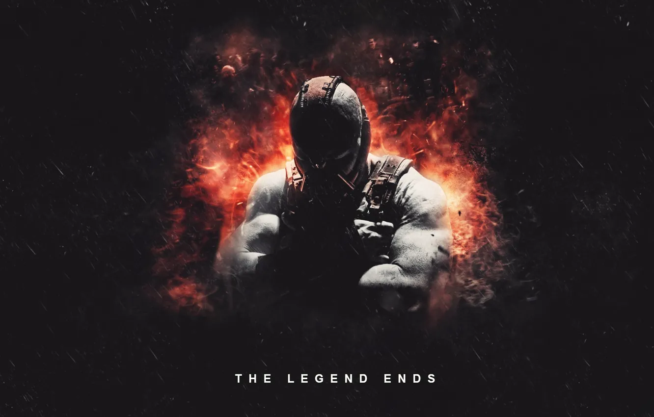 Photo wallpaper The Dark Knight Rises, Bane, FuriousGFX