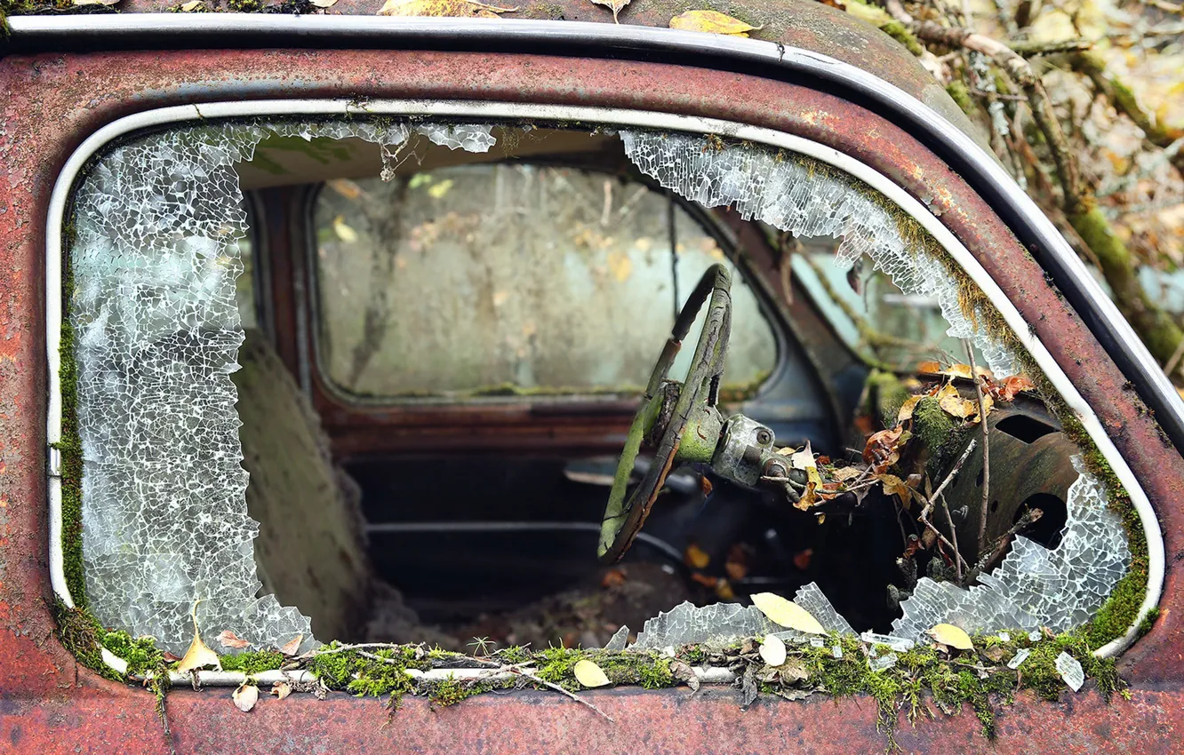 Photo wallpaper machine, the wheel, scrap