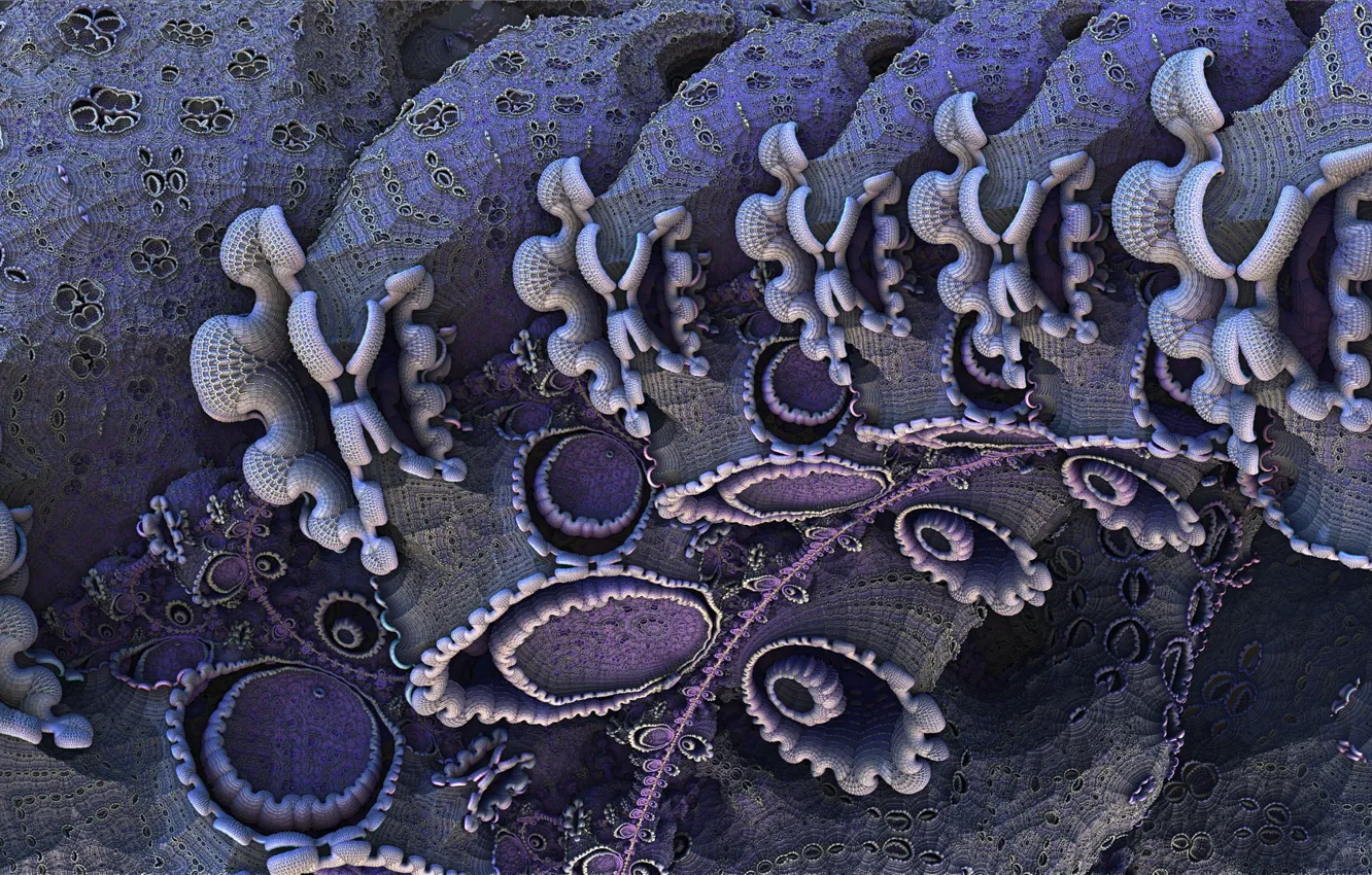 Photo wallpaper pattern, form, 3D graphics