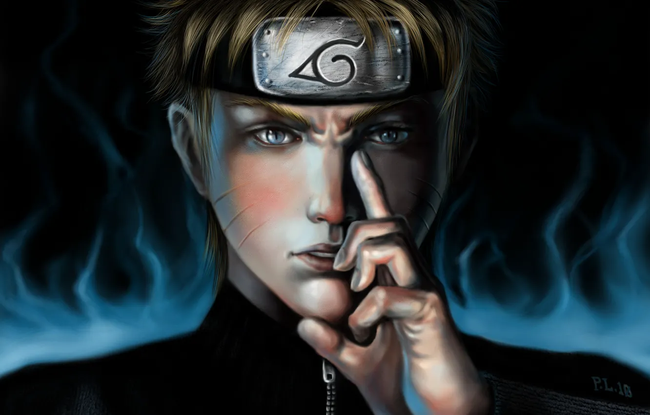 Photo wallpaper look, guy, Naruto, Naruto, art, Uzumaki naruto, ni6htmare01