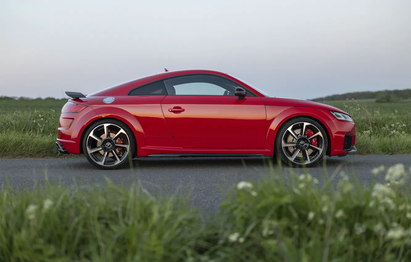 Photo wallpaper Audi, side view, TT, Audi TT RS Coupe