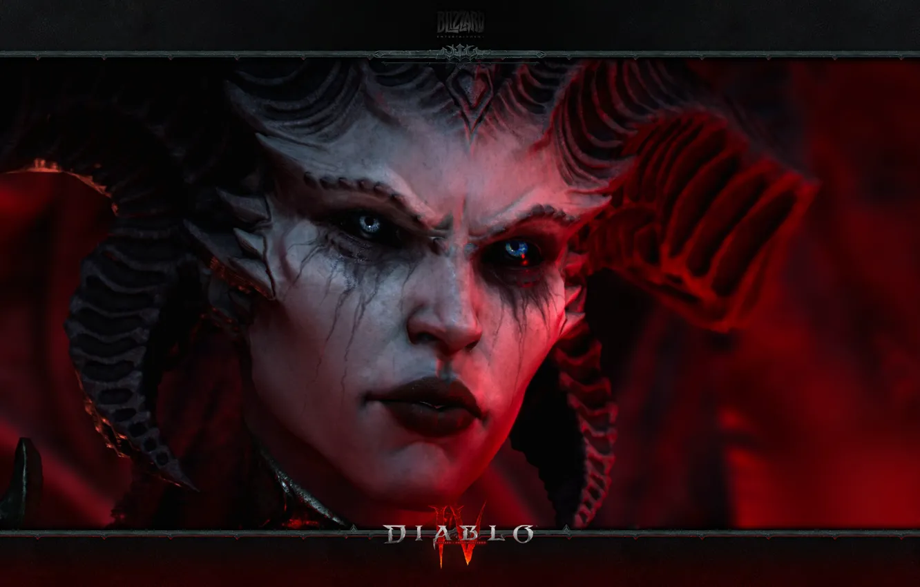 Photo wallpaper Blizzard, Blizzard Entertainment, Lilith, Lilith, Diablo IV, Diablo 4
