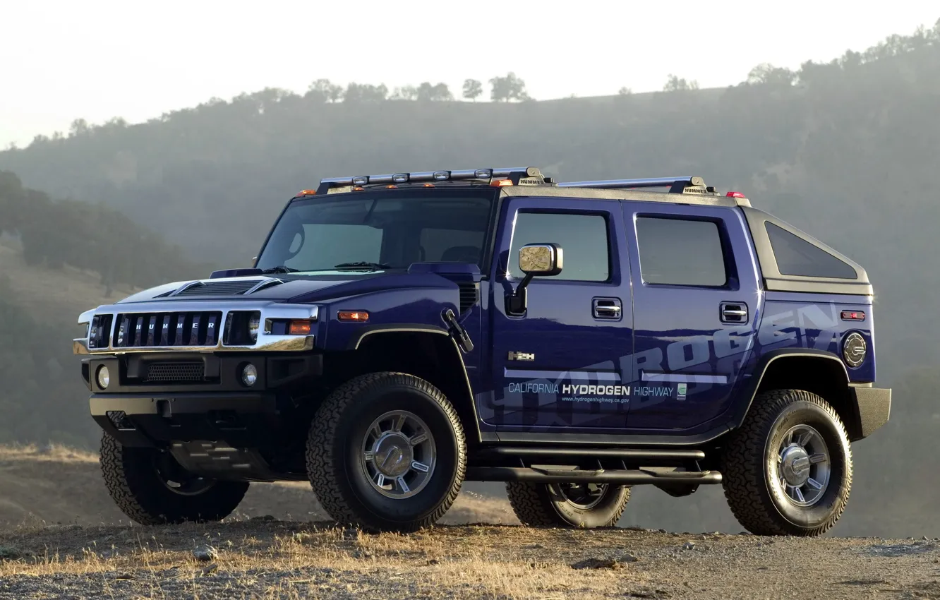 Photo wallpaper jeep, SUV, Hummer H2 SUT