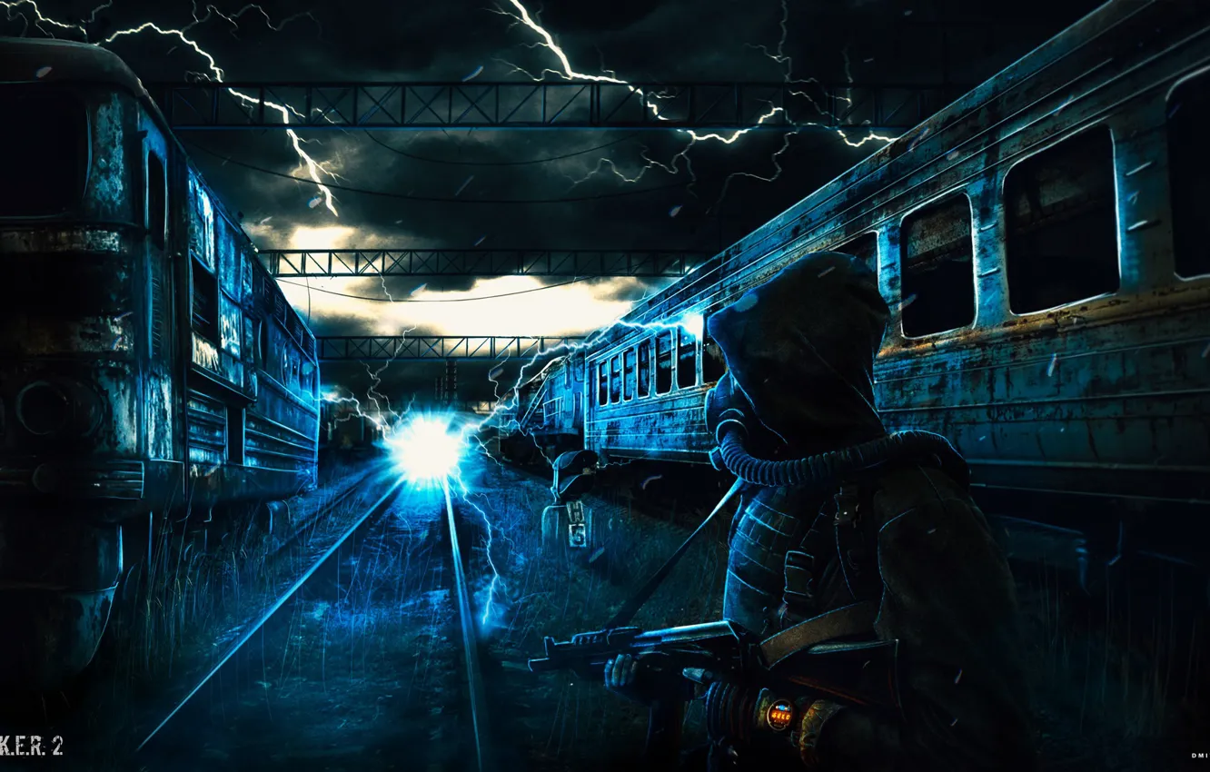 Photo wallpaper art, depot, Stalker, Stalker 2, Dmitry Krino