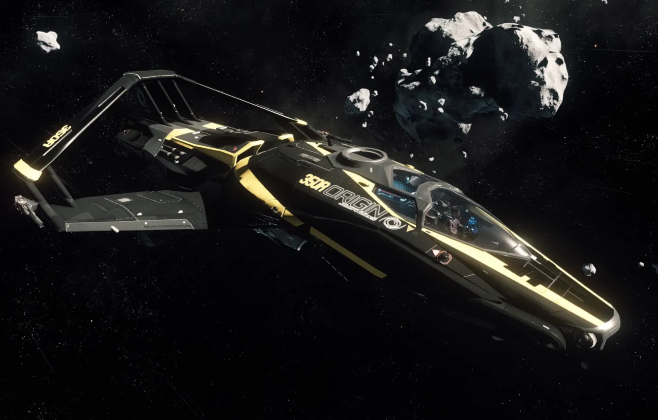 Photo wallpaper starship, Star Citizen, Origin