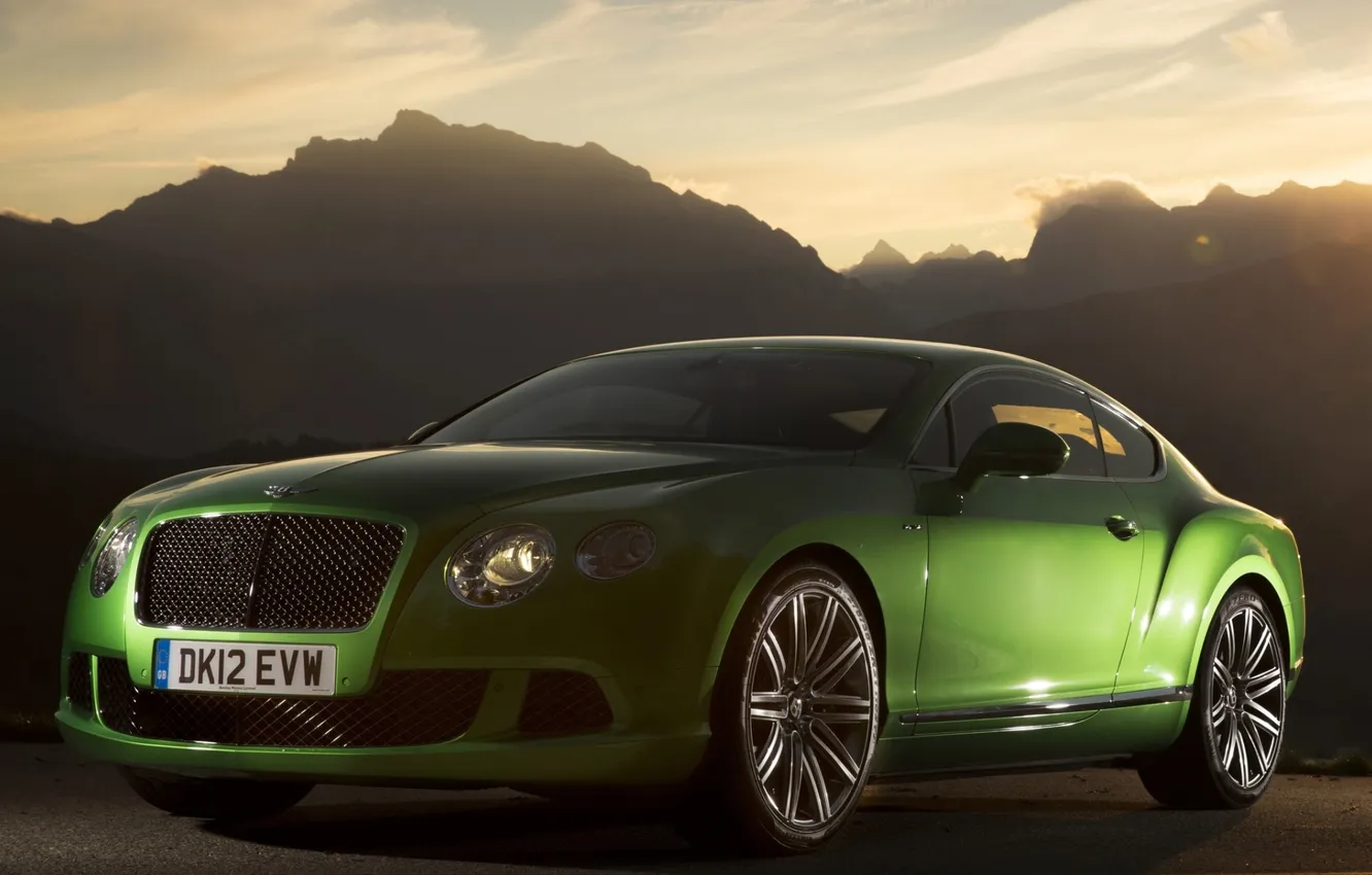 Photo wallpaper Bentley, Continental, speed, Bentley, continental