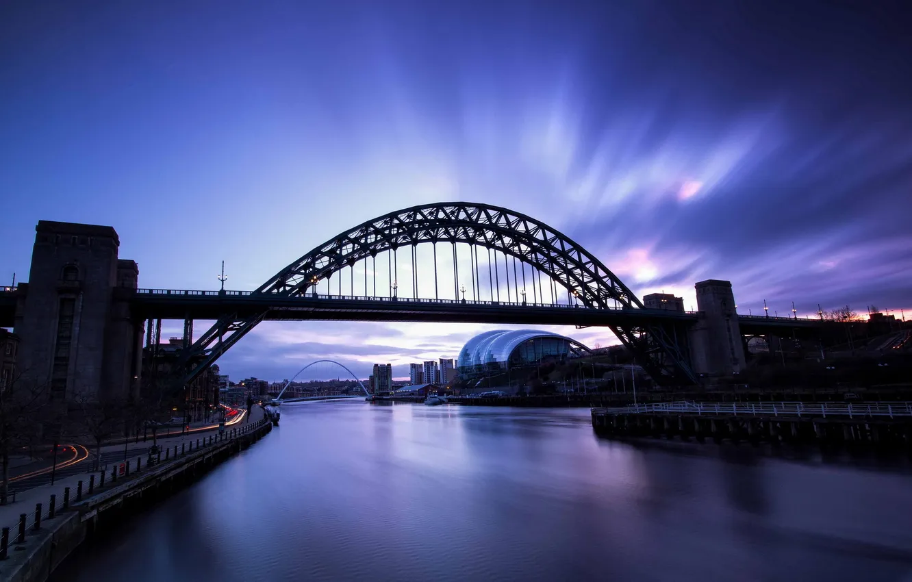 Photo wallpaper Central, England, Gateshead