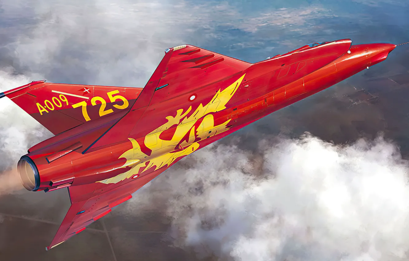 Photo wallpaper art, aviation, jet, f-35 draken