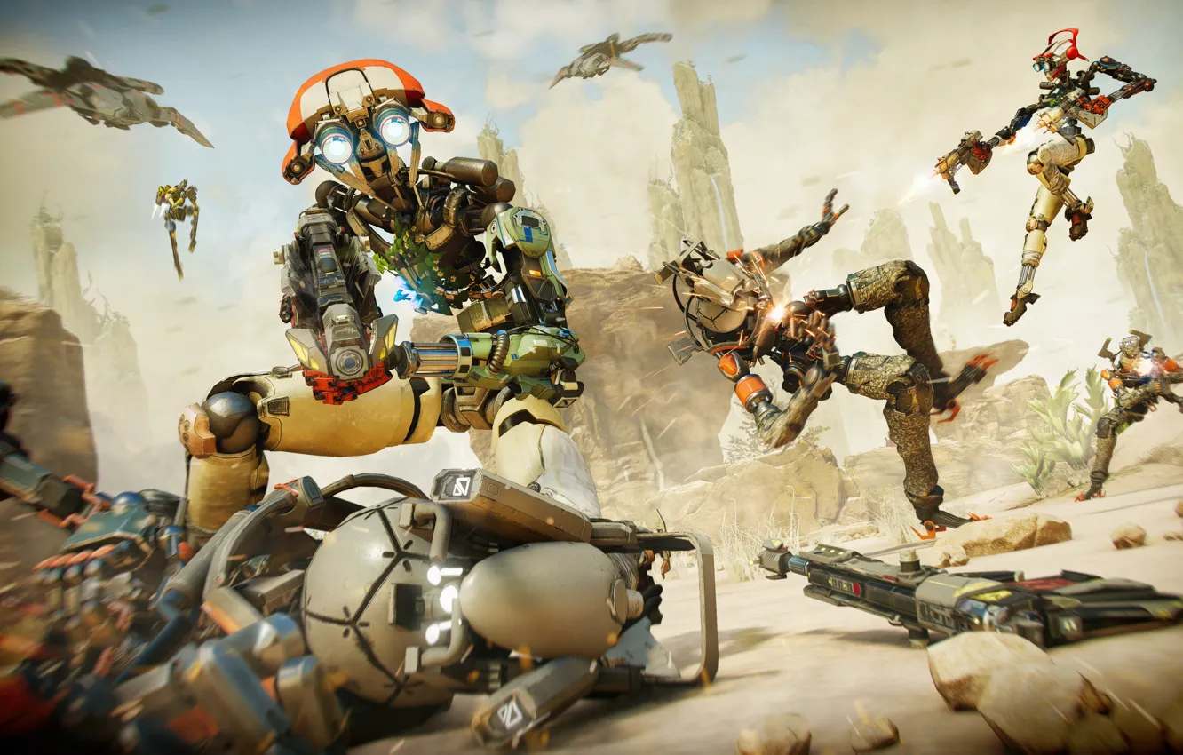 Photo wallpaper weapons, the game, robot, game, stormland