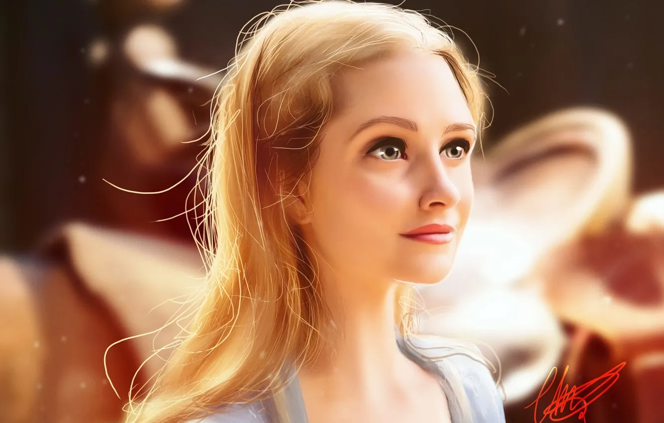 Photo wallpaper character, Dolores Abernathy, Westworld series