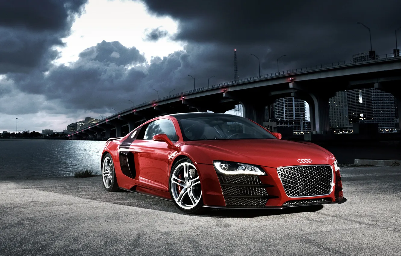 Photo wallpaper Audi, sports car