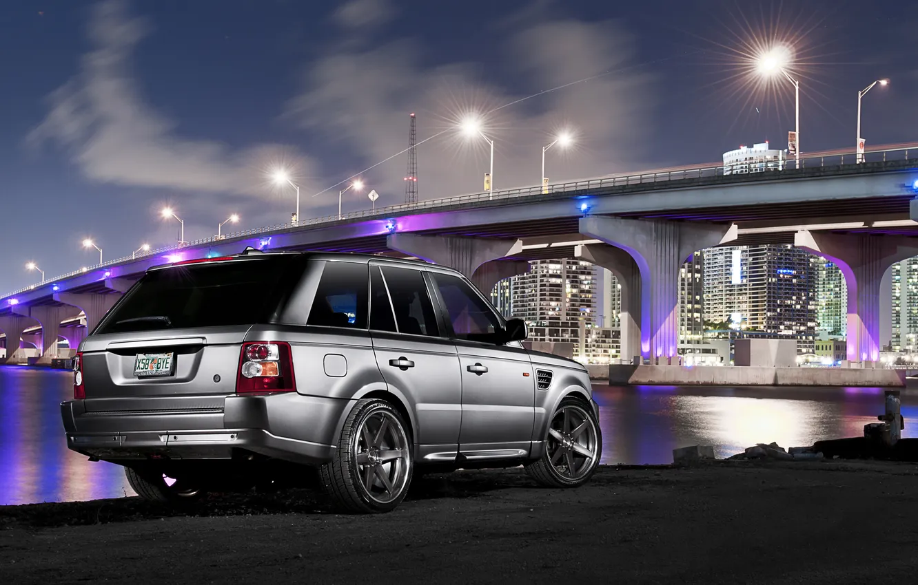 Photo wallpaper machine, Land Rover, Range Rover