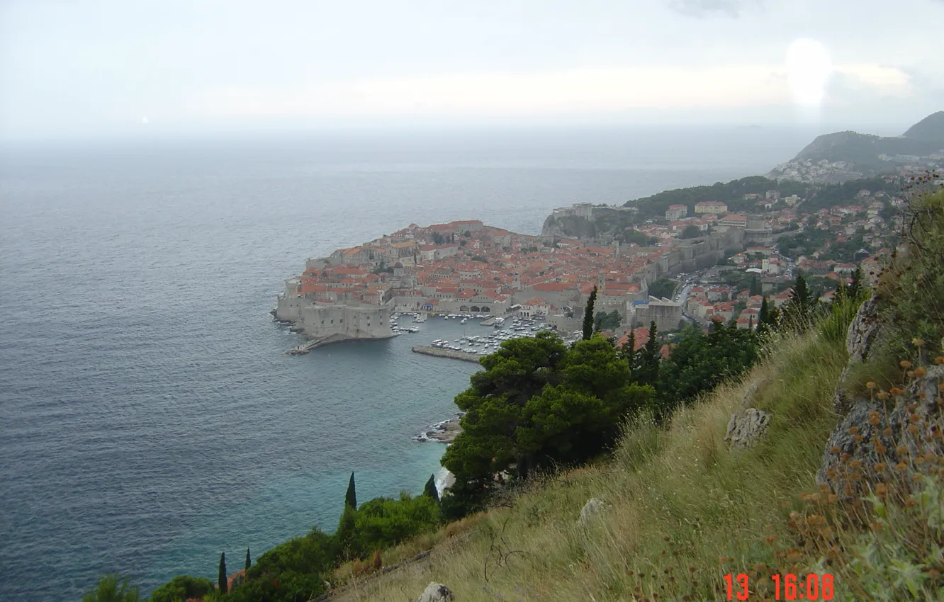 Photo wallpaper Sea, Adriatica, Dubrovnik