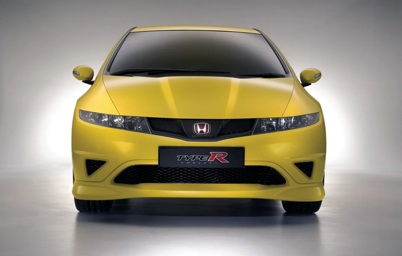 Photo wallpaper Civic Type-R, the concept car, Honda Civic Type-R Concept, 2006, Concept, Honda, coupe