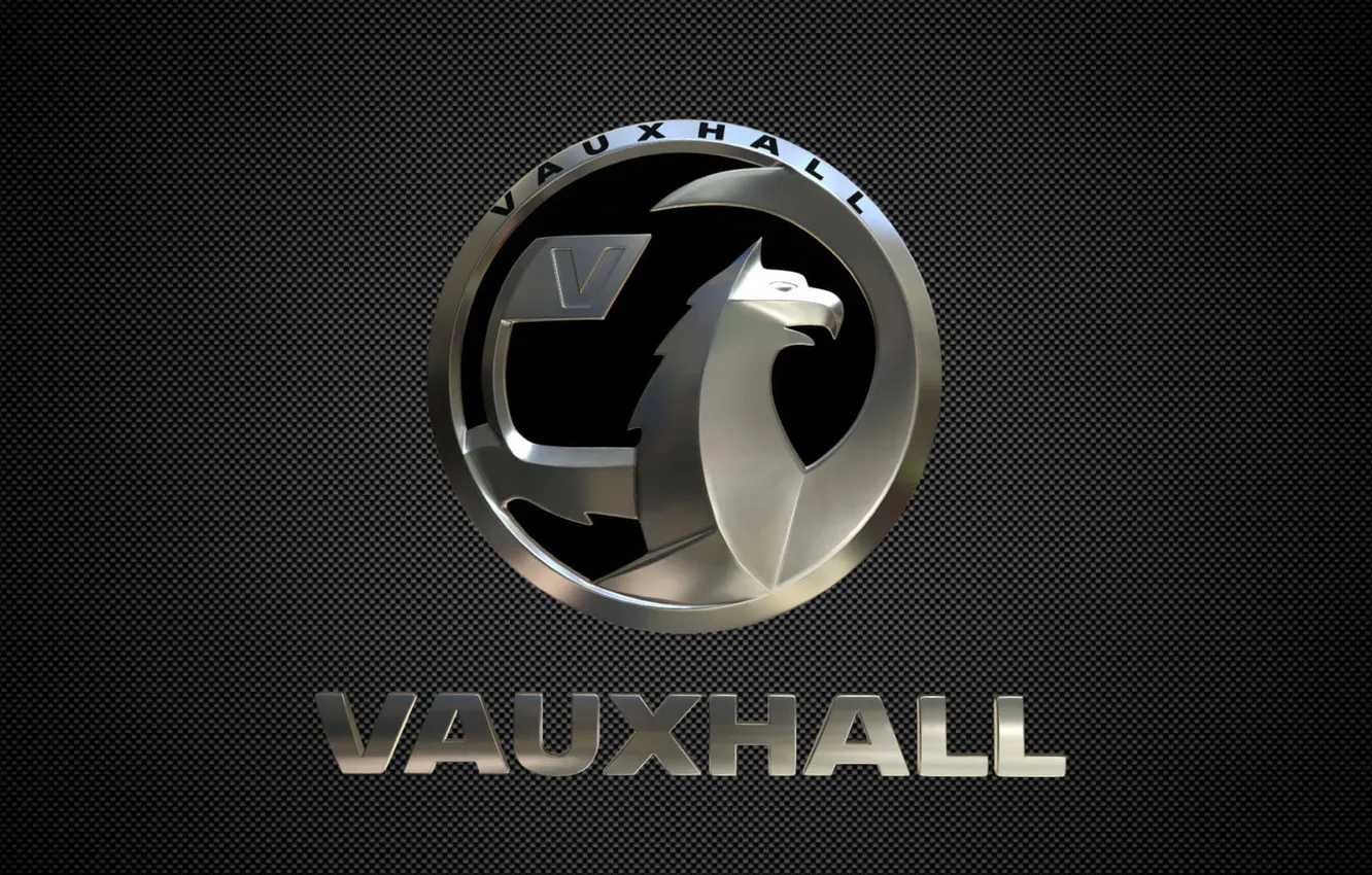 Photo wallpaper car, logo, Vauxhall