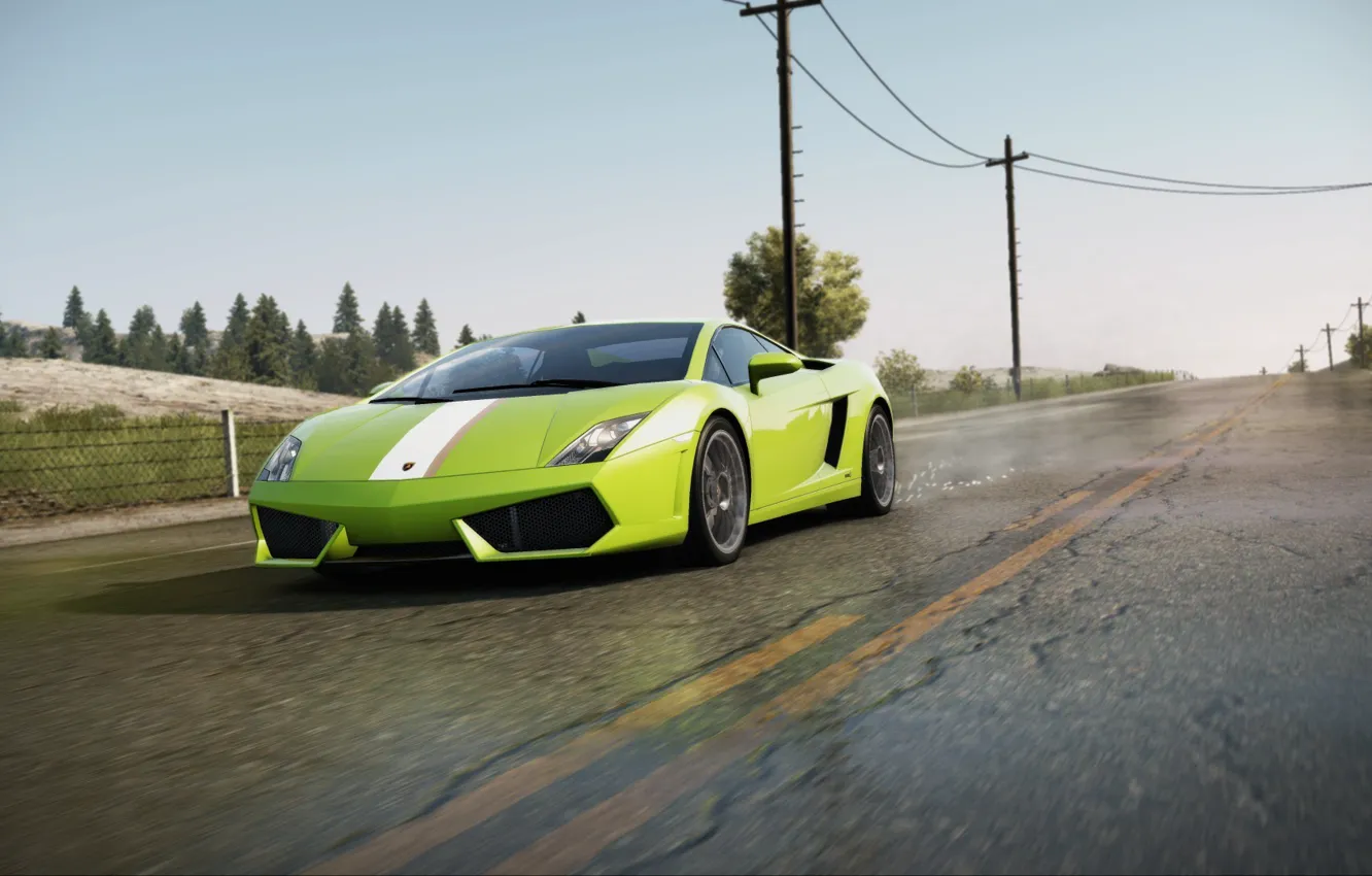 Photo wallpaper road, Need for Speed, Voitur, Hot Pursuit