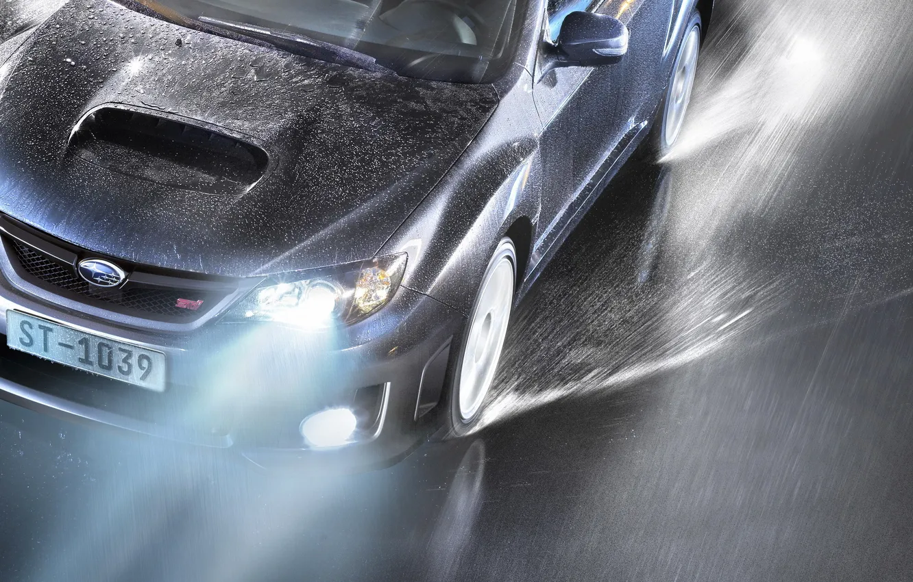 Photo wallpaper Subaru, 2011, wrx sti