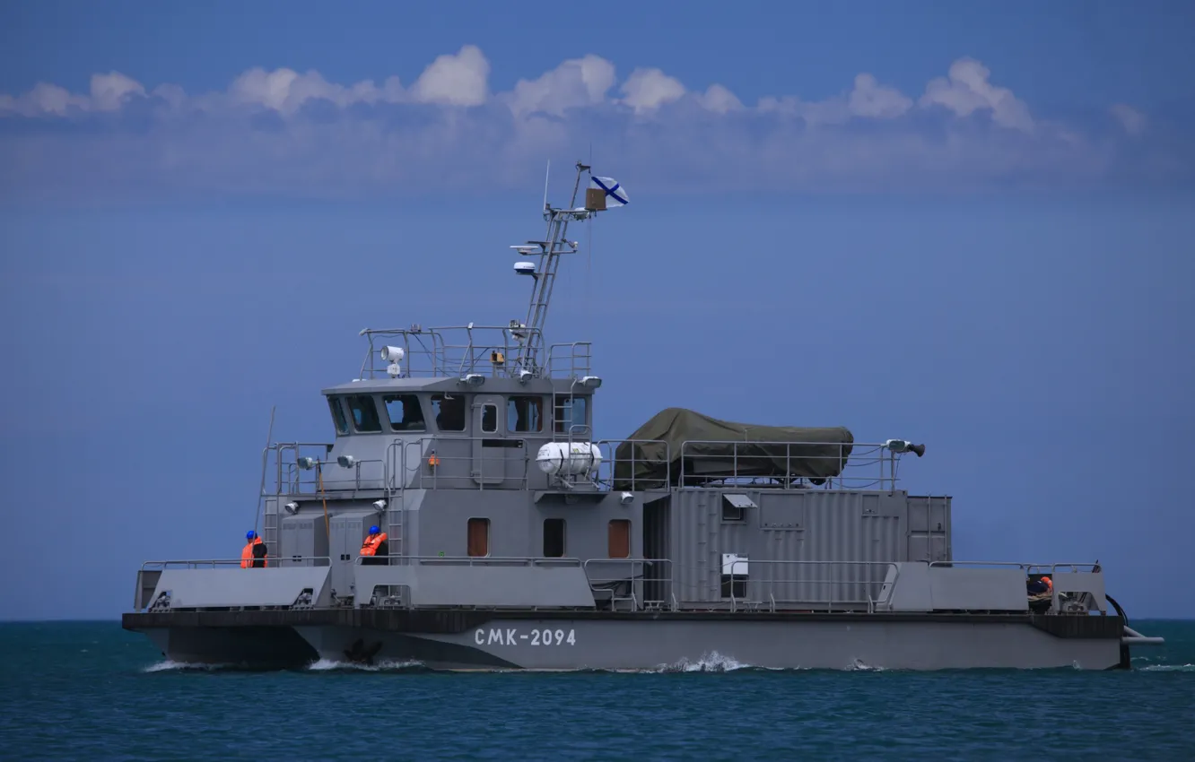 Photo wallpaper Navy, catamaran, lifeguard, The black sea, SMK-2094