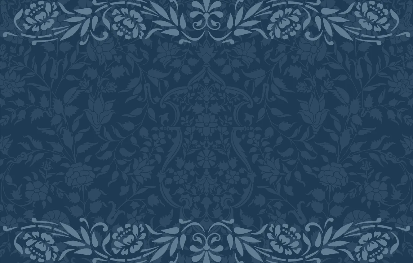 Photo wallpaper blue, retro, pattern, Texture