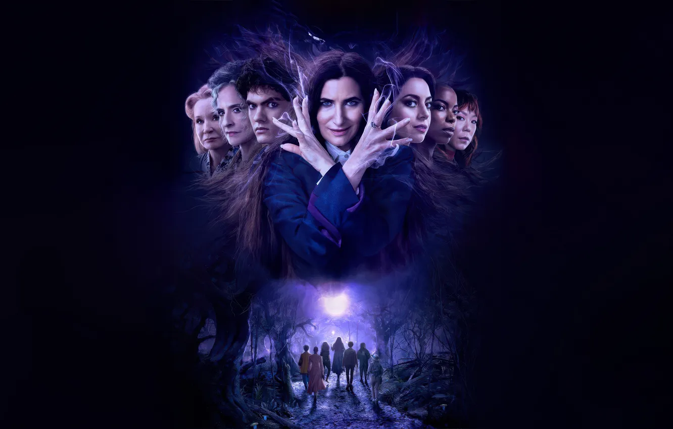 Photo wallpaper magic, characters, 2024, Agatha All Along, mini–series