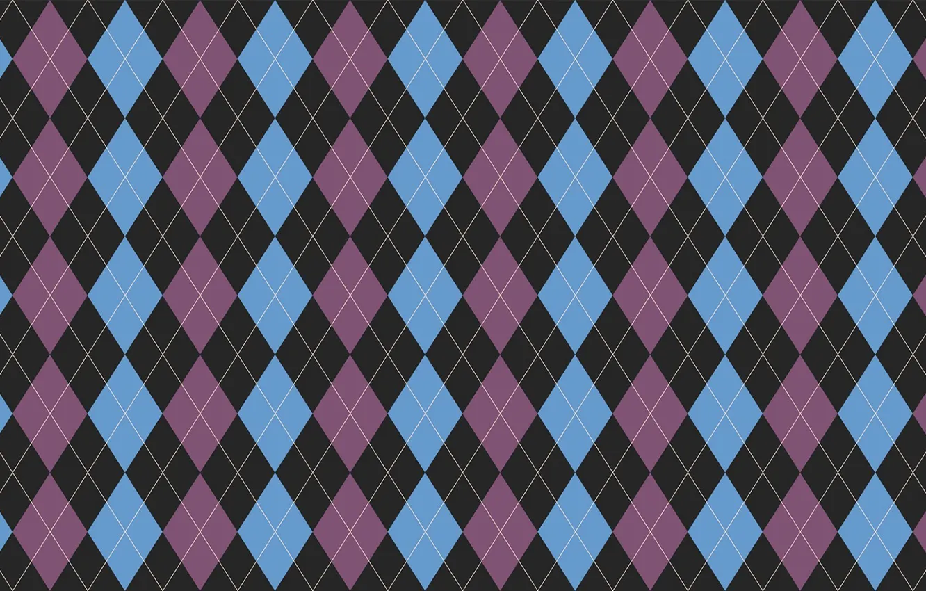 Photo wallpaper white, purple, line, blue, Wallpaper, black, texture, diamonds