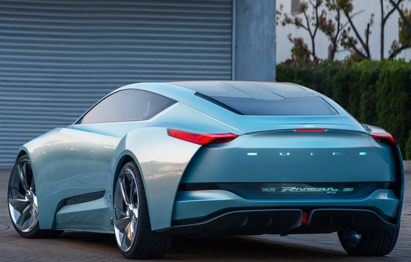 Photo wallpaper Concept, Buick, the concept, rear view, Riviera, Buick