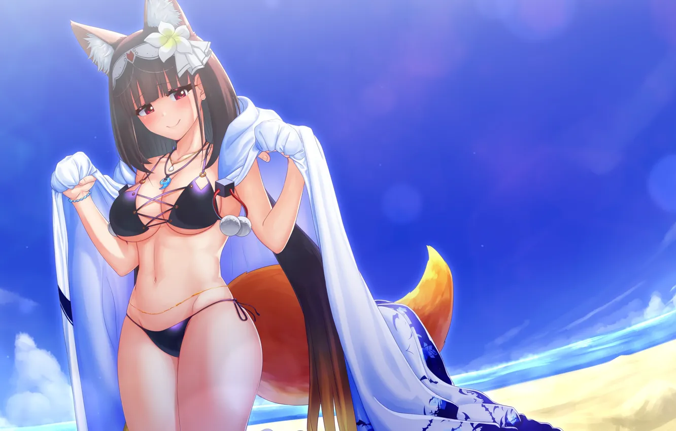 Photo wallpaper Girl, Summer, Swimsuit, Fate / Grand Order, The destiny of a great campaign