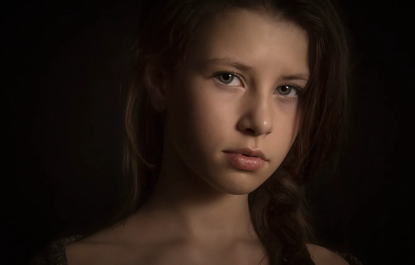 Photo wallpaper portrait, girl, retouching, Kholodova Natalia