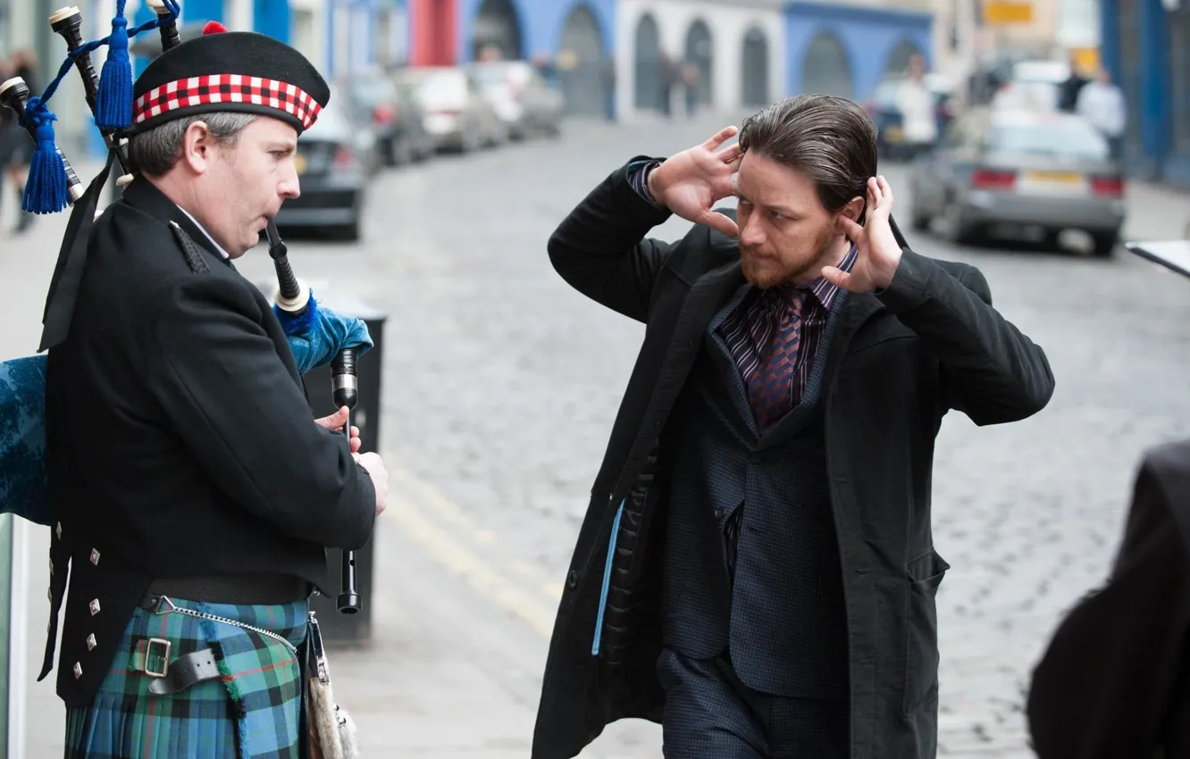 Photo wallpaper dirt, James McAvoy, 2013, John S. Baird, Irvine Welsh, Filth