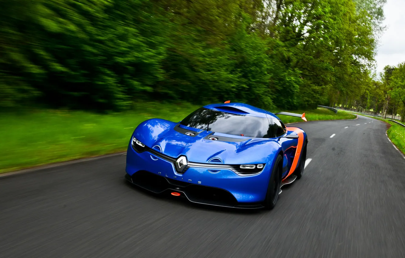 Photo wallpaper Concept, Renault, Alpine, A110