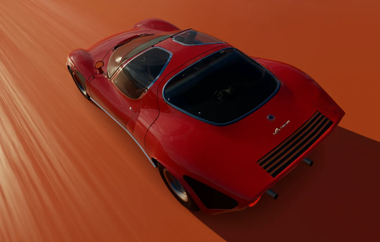 Photo wallpaper sports, car, speed