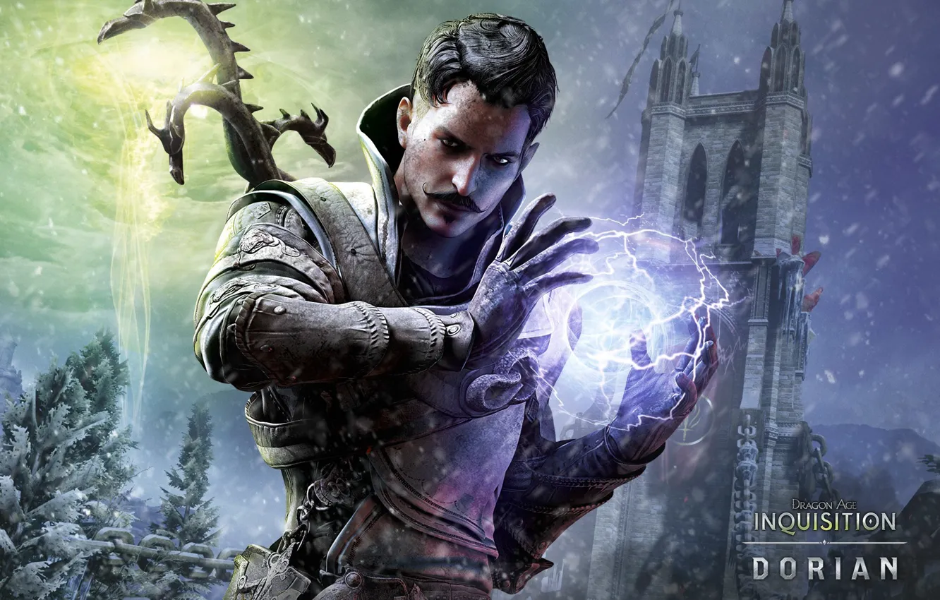 Photo wallpaper MAG, BioWare, Electronic Arts, Dragon Age: Inquisition, Fascinator, Dorian