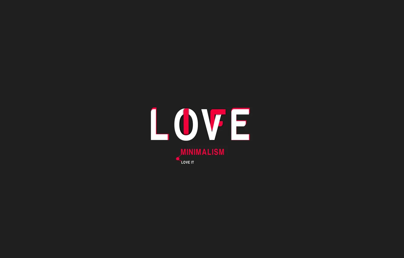 Photo wallpaper love, life, minimalism, love, life