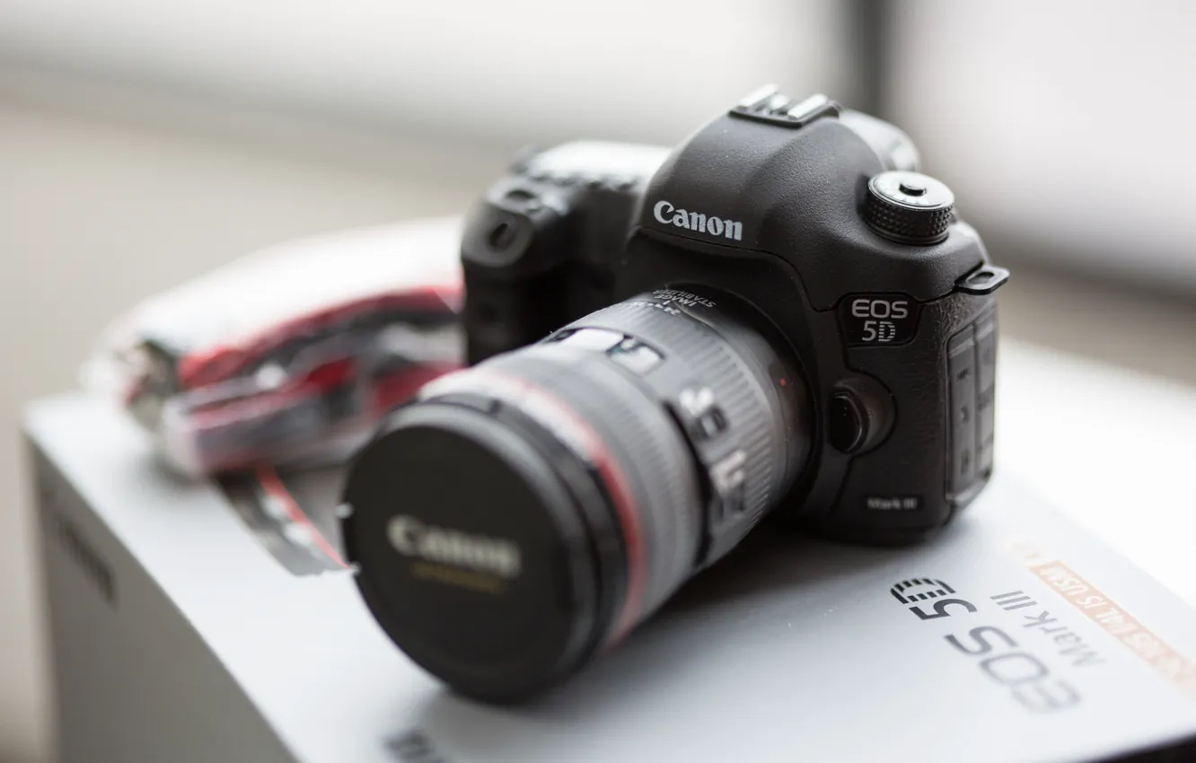 Photo wallpaper macro, background, Canon