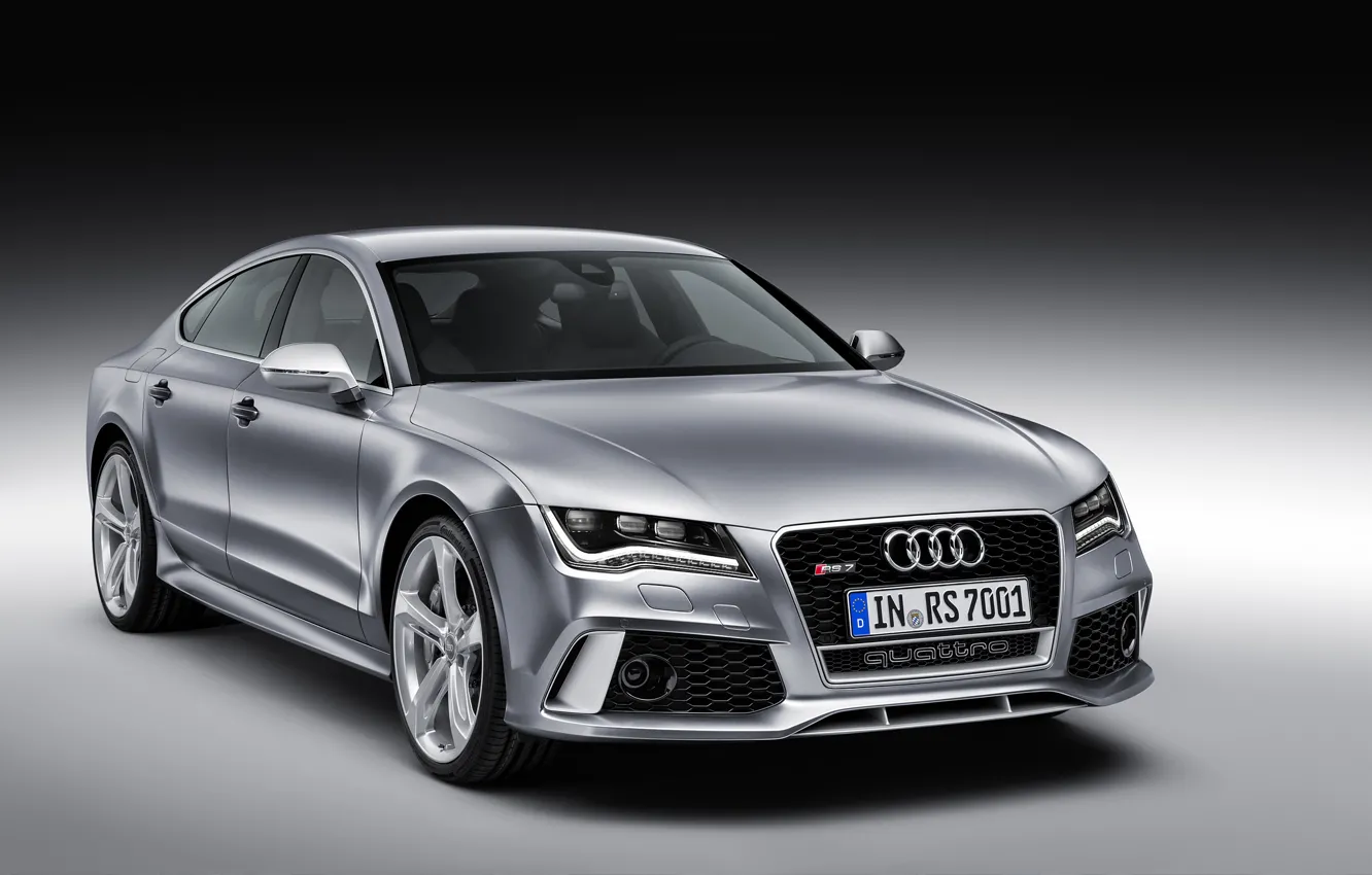 Photo wallpaper machine, Audi, quattro, Sportback, RS7
