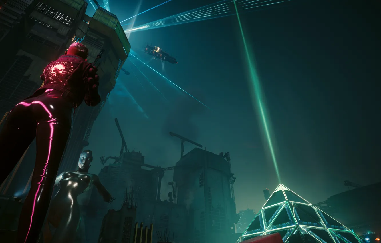 Photo wallpaper Cyberpunk 2077, Cyberpunk2077, phantom liberty