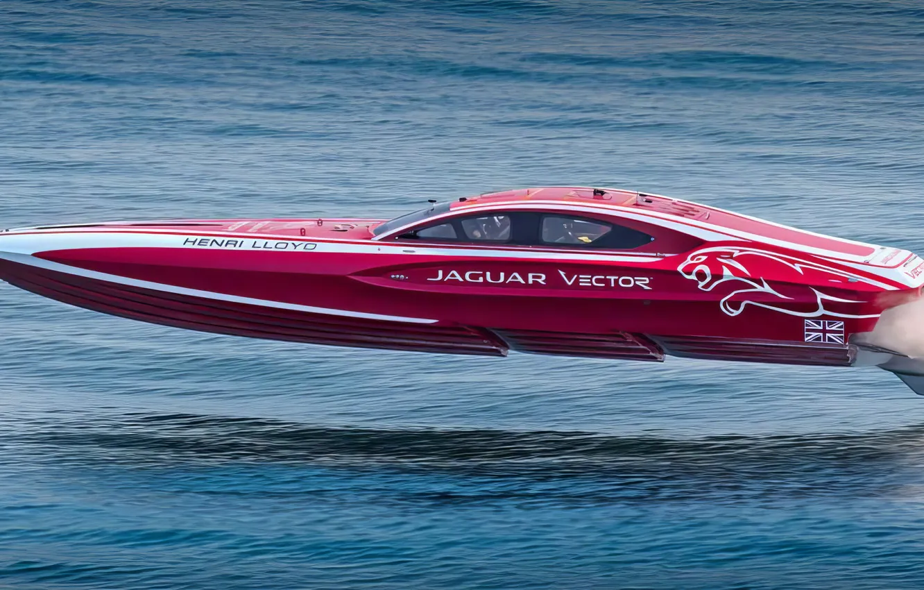 Photo wallpaper race, boat, speed