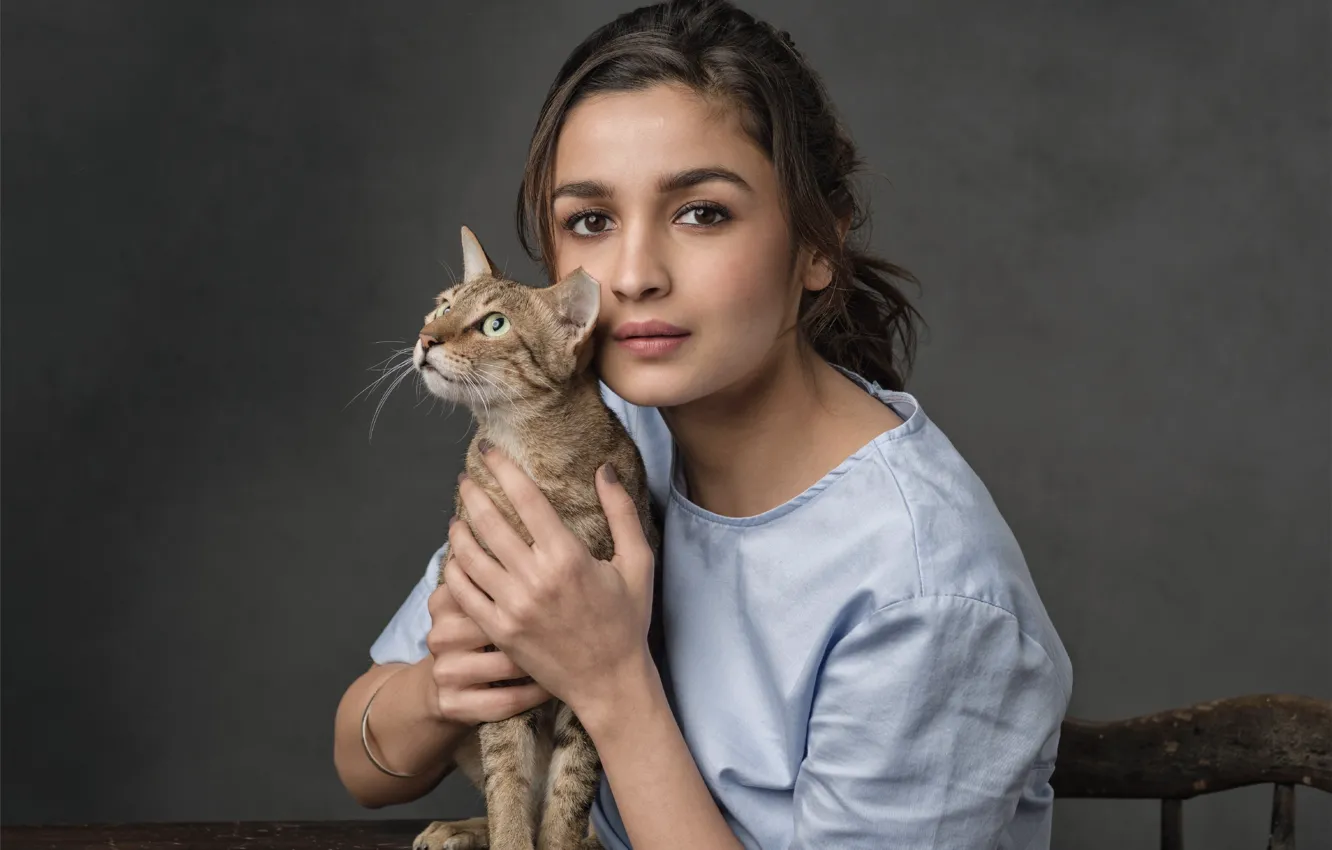 Photo wallpaper girl, hot, sexy, eyes, smile, beautiful, figure, model