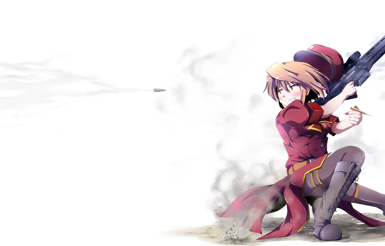 Photo wallpaper bullets, sniper, rifle, h&k sl9