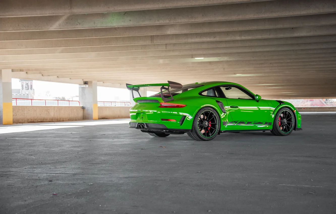 Photo wallpaper 911, Porsche, Porsche 911 GT3 RS, taillights