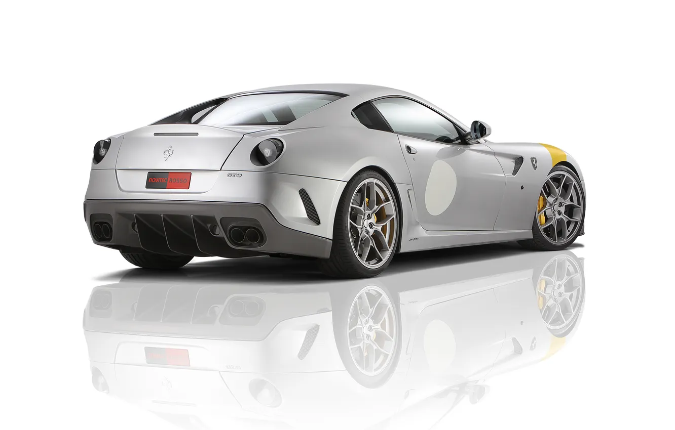 Photo wallpaper grey, Ferrari, Ferrari, grey, GTO, TRP