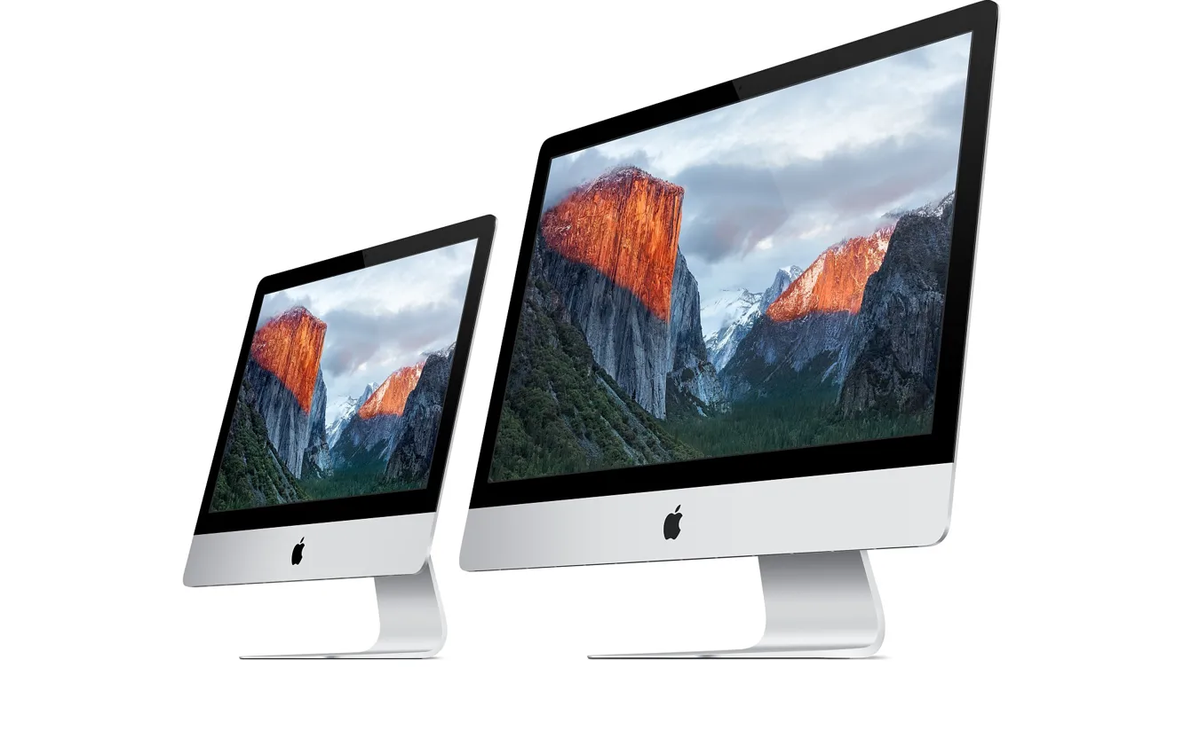 Photo wallpaper computer, apple, iMac, the monoblock., 27 inch, 22 inch