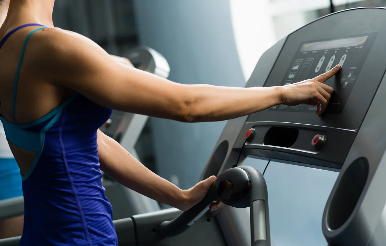 Photo wallpaper Machine, fitness, gym, treadmill