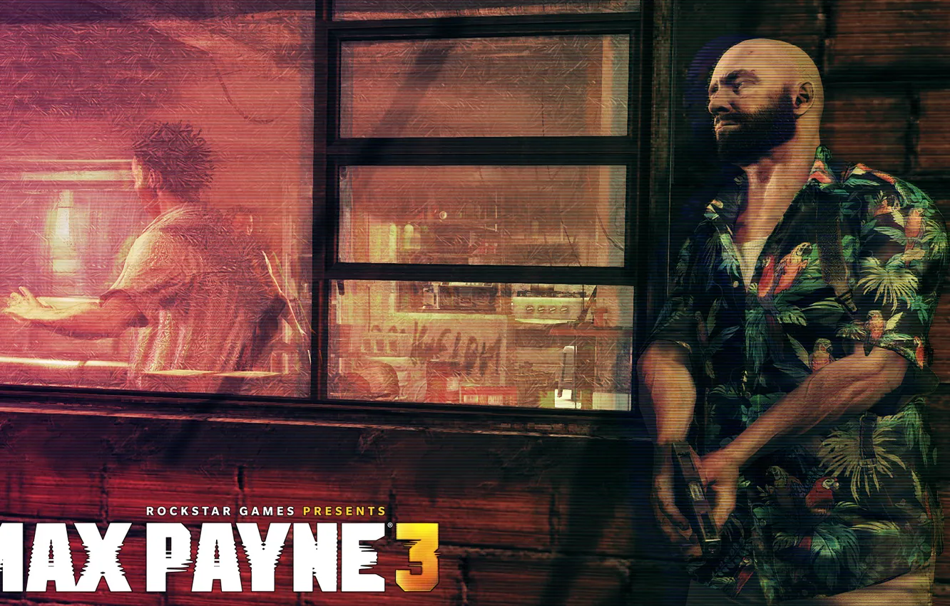 Photo wallpaper weapons, max payne, Rockstar